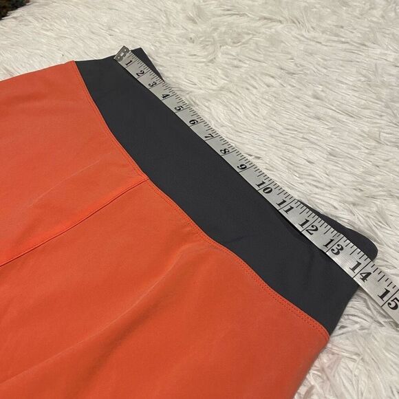 Title Nine Nimblene Skort in Gray Orange Small - Picture 3 of 10